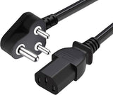 Siddhi Computer Power Cable Pure Copper for Desktops PC and Printers/Monitor SMPS Power Cable