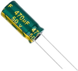 470uF 50V Electrolytic Capacitor