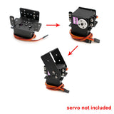 Servo Mount Bracket 2 DOF for MG995 MG996R S3003 Steering Gear Pan and Tilt Mount