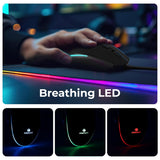 ZEBRONICS ZEB-PHERO Wired Gaming Mouse with 4 Buttons, upto 1600 DPI, Rainbow LED