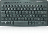 ZEBRONICS K04 Mini Multimedia USB Wired Keyboard with 96 UV Coated Keys, Slim & Compact, for PC/Mac