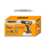 INGCO CDLI206021 Compact Brushless Cordless Drill 20V 60NM Torque