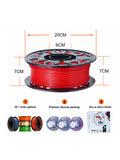 WOL3D CANDY RED PLA Pro + Plus Filament (1 KG)