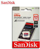 64GB SanDisk Micro SD Class 10 Memory Card