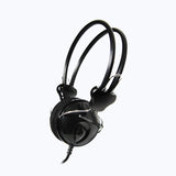 ZEBRONICS Zeb Pleasant Wired Over The Ear Headphone with Mic (Black)